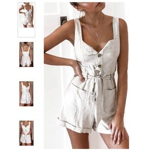 Linen Romper